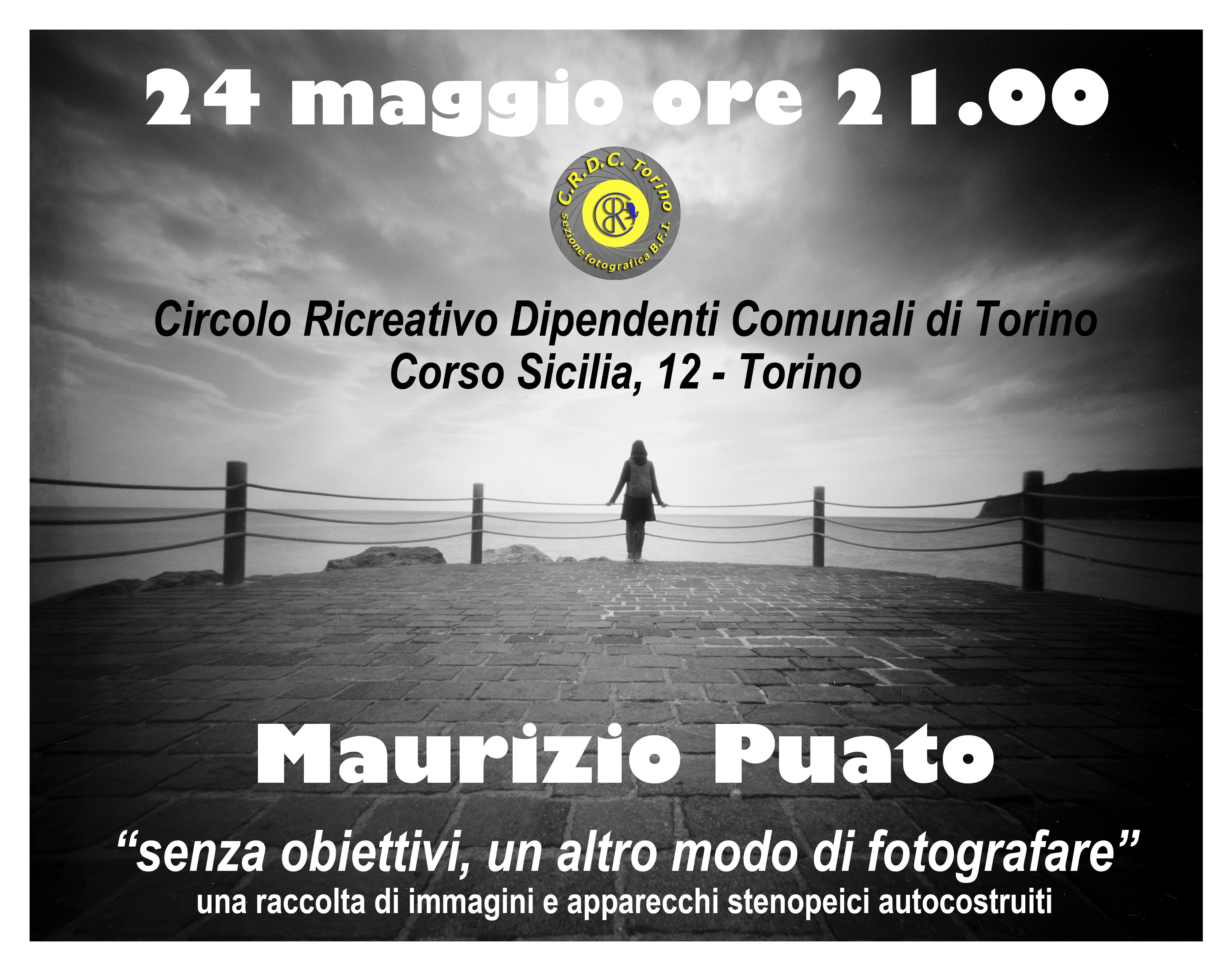 #persoci serata ospite: Maurizio Puato